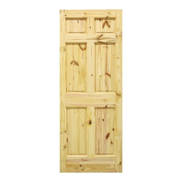 PUERTA RADIATA NUDOS